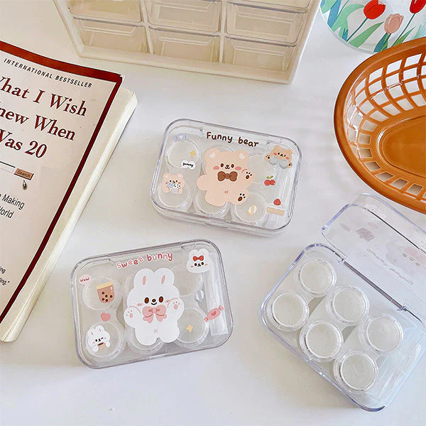 Animal Land Transparent Storage Lens Case - Image 3