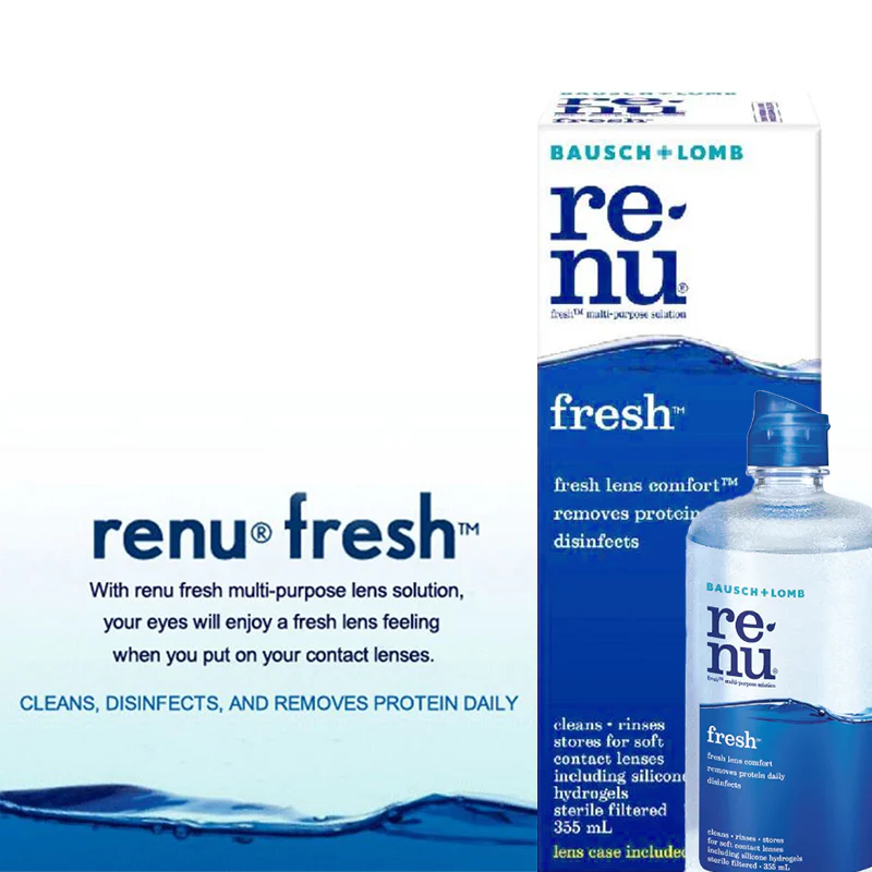 Bausch + Lomb Renu Fresh Multi-Purpose Solution 355ml - Image 2