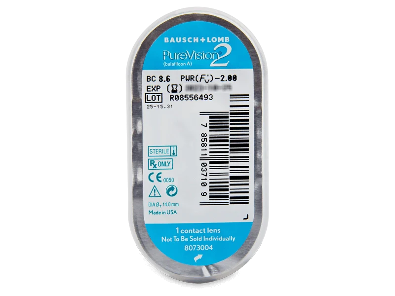 Bausch & Lomb PureVision 2 - 6 Pcs - Image 3