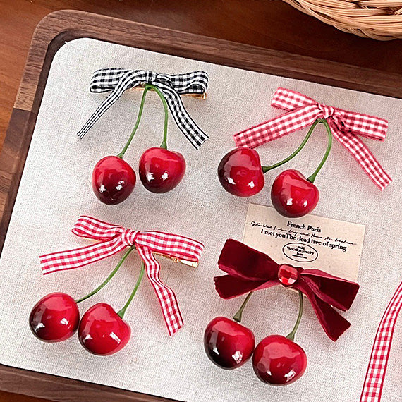 Cherry Bombshell Hair Clip - Image 3