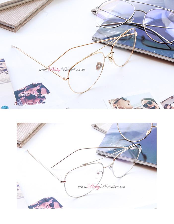 Clear Aviator Glasses - Image 6