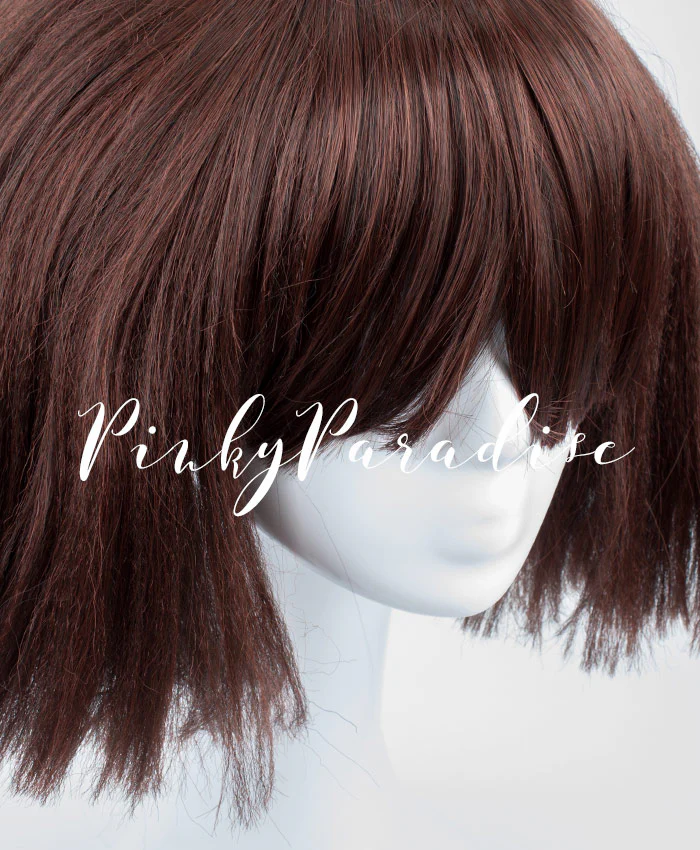 Dark Brown Bob Short 25cm - Image 2