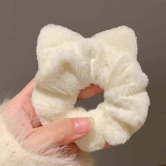 Fluffy Cat Ears Scrunchie - Image 11