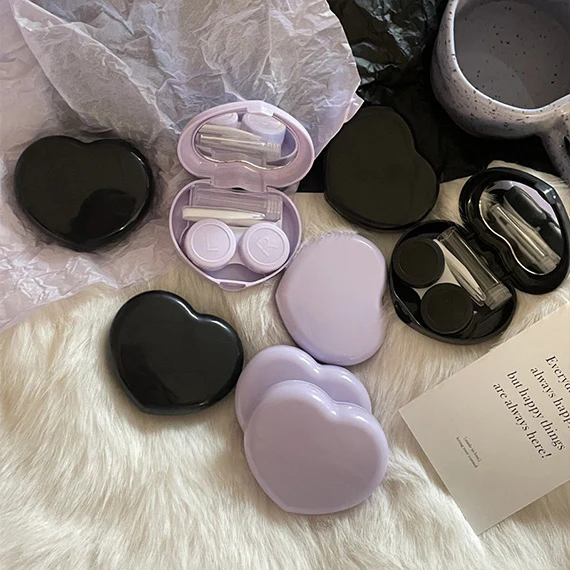 Heart Shaped Travel Lens Case - Image 3