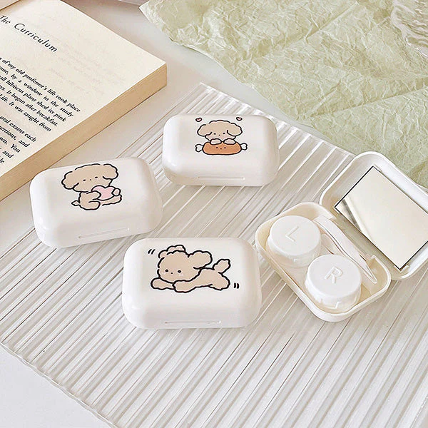 Lovely Korean Puppy Travel Lens Case - Image 2