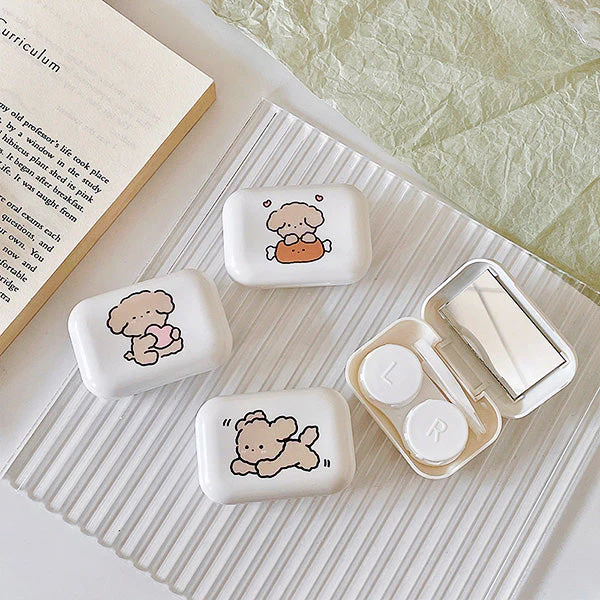 Lovely Korean Puppy Travel Lens Case - Image 4