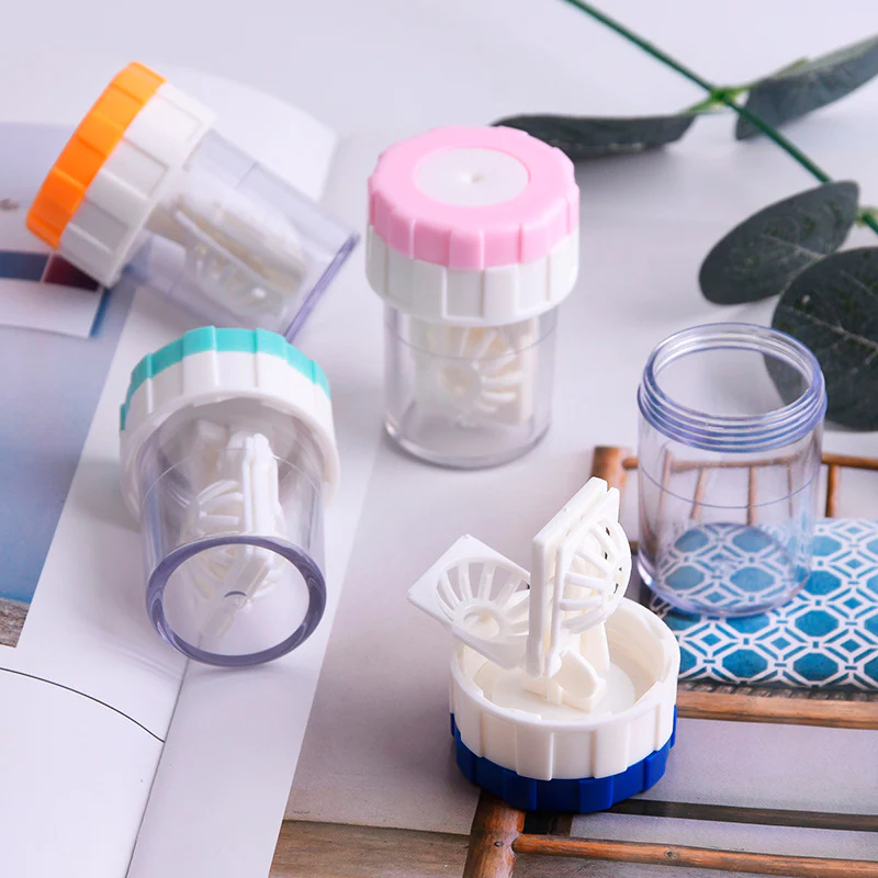 Manual Rotary Contact Lens Cleaner