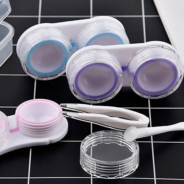Mini Transparent Contact Lens Storage Case - Image 8