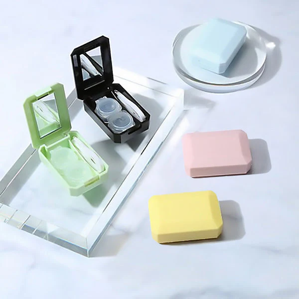 Minimalist Pastel Travel Lens Case