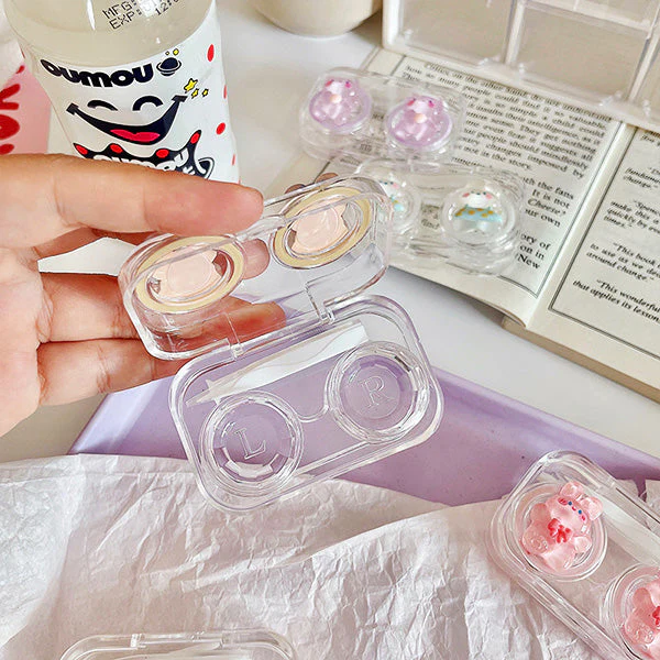 Pastel Gummy Mini Transparent Travel Lens Case - Image 6