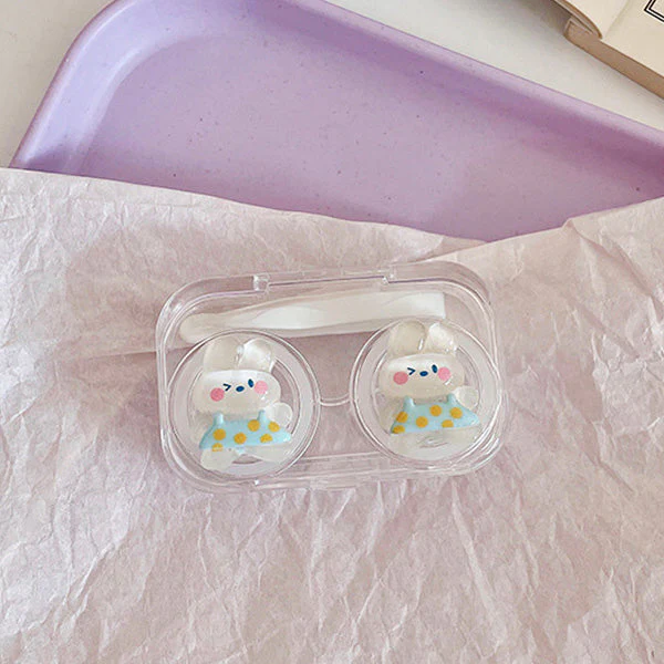 Pastel Gummy Mini Transparent Travel Lens Case - Image 7