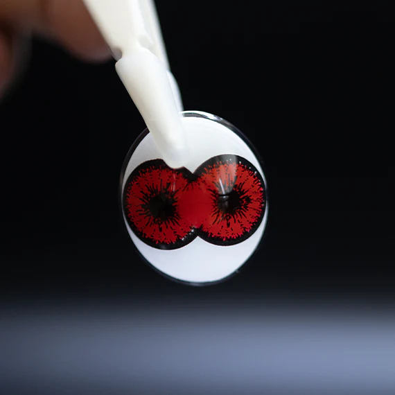 Princess Pinky Dolly Plus Red Double Iris Sclera - Image 2