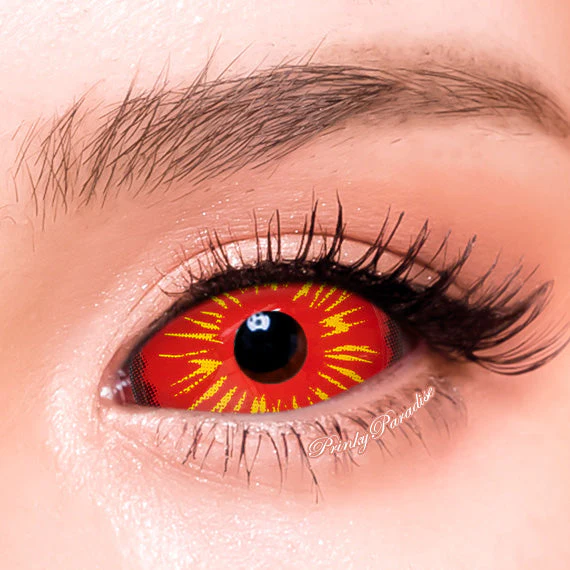 Princess Pinky Fiery Red Sclera
