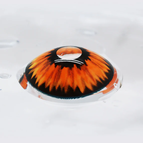 Princess Pinky Fire Elf Orange Sclera - Image 2