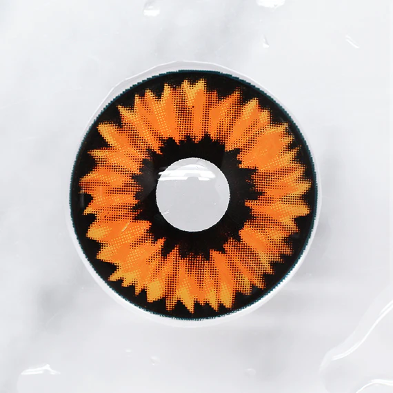 Princess Pinky Fire Elf Orange Sclera - Image 3