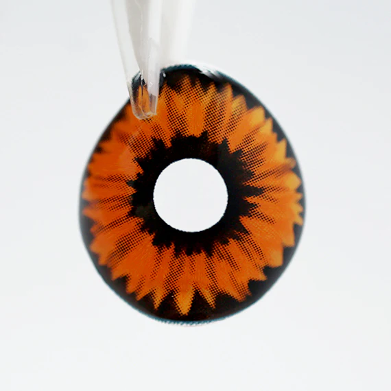 Princess Pinky Fire Elf Orange Sclera - Image 4