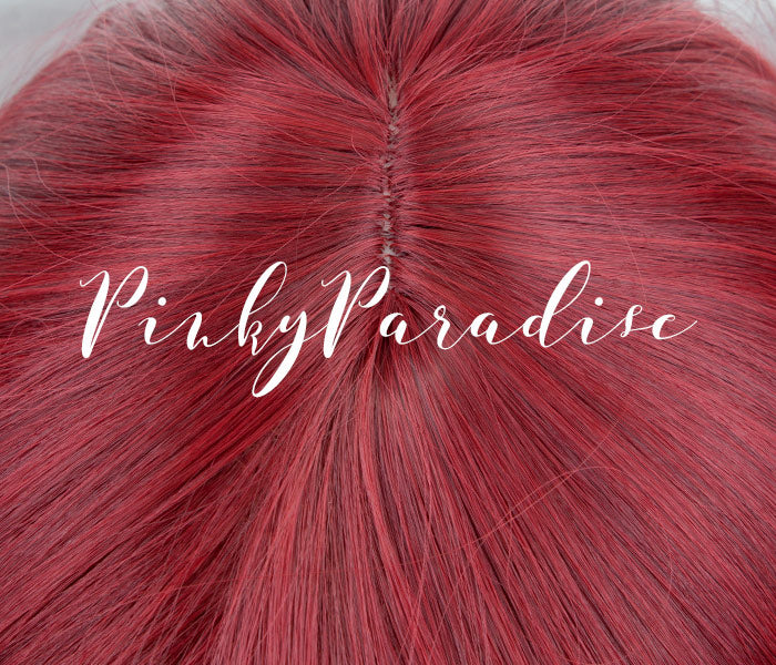 Red Velvet Long Wavy 65cm - Image 4