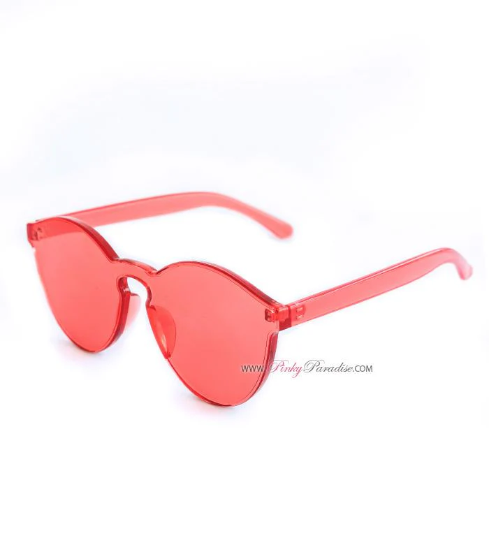 Rimless Tinted Sunglasses - Image 7