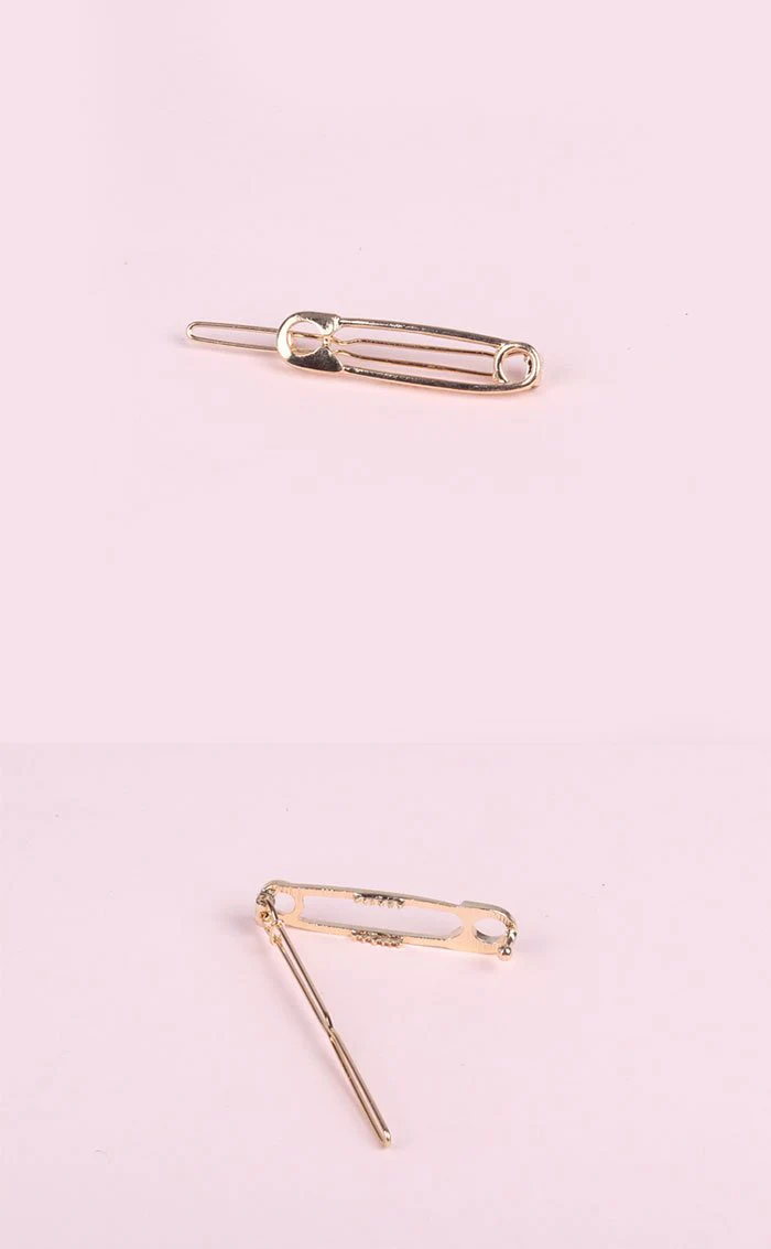 Safety Pin Hair Clip - Image 2