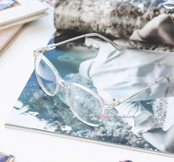 Transparent Clear Frame Glasses - Image 3