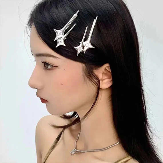 Twin Stars Hair Clip - Image 4