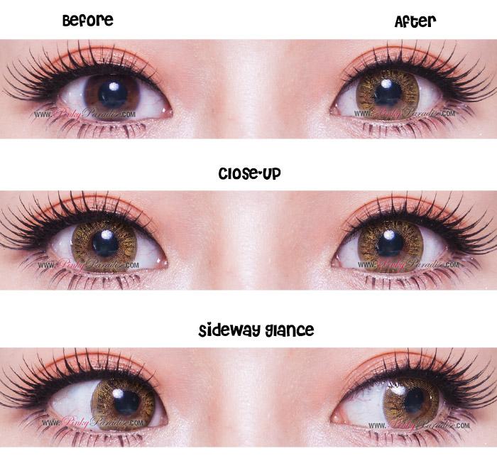 Vassen Rainbow Eyes Brownish Hazel - Image 3